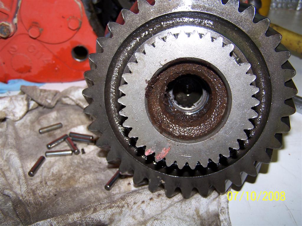 Sport installing a 32 spline input in a np205